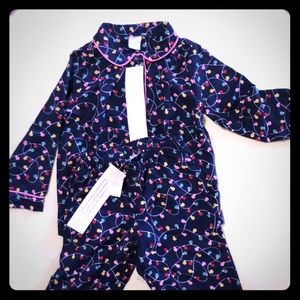 Brand new Gap Girls Christmas ornament pajama set